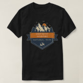 スモーク素晴らしマウンテンズ国立公園 Tシャツ (デザイン正面)
