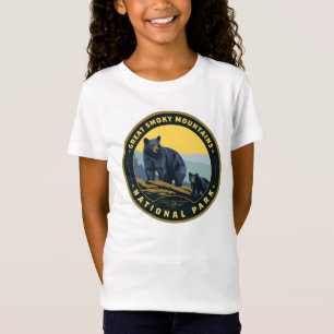 スモーク素晴らしマウンテンズ国立公園 Tシャツ