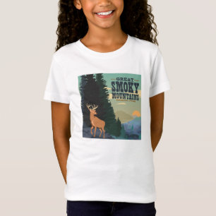 スモーク素晴らしマウンテンズ国立公園 Tシャツ