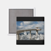 スモーク素晴らしマウンテン国立公園 マグネット (正面/裏面)