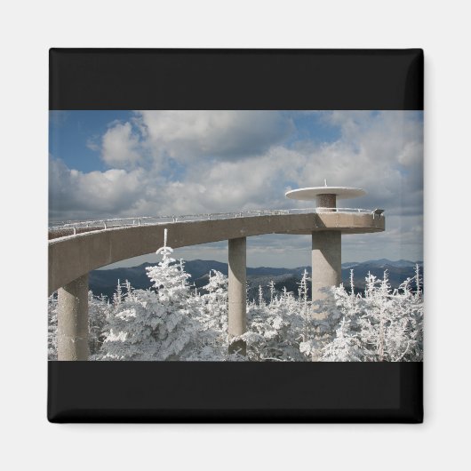 スモーク素晴らしマウンテン国立公園 マグネット (正面)