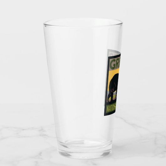 スモーク素晴らしマウンテン国立公園| Bear タンブラーグラス (右)