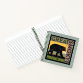 スモーク素晴らしマウンテン国立公園| Bear ノートブック (内部)