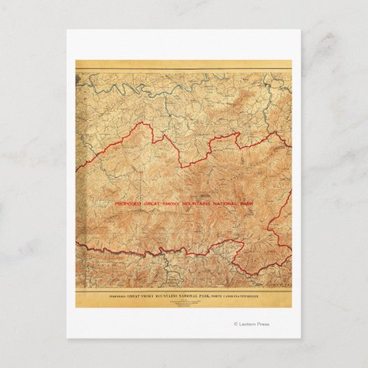 スモーク素晴らし山国立公園の提案 ポストカード (正面)