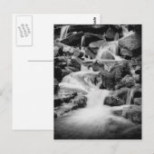 スモーク素晴らし山脈の滝 ポストカード (正面/裏面)