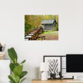 スモーク素晴らし山脈 ポスター (ホームオフィス)