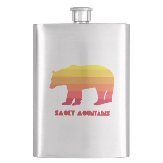 スモーク・マウンテンズベア フラスク (正面)