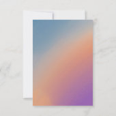 スモーク・マウンテンズ・ウィンター・ウェディング サンキューカード (裏面)