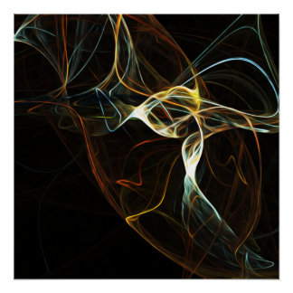 スモーク – 抽象芸術アート ポスター