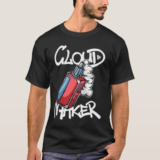 スモーク VAPE ストリートウェア Tシャツ (正面)