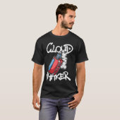 スモーク VAPE ストリートウェア Tシャツ (正面フル)