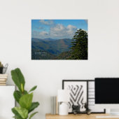 スモークMtns：ムンズは電話している…ジョン・ミューア ポスター (ホームオフィス)