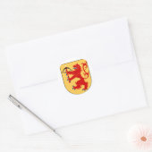 スモーランドステッカーの紋章 ラウンドシール (封筒)