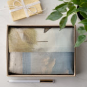 スモールで覆われたビーチハウス2デカップージ紙 薄葉紙 (ギフト)