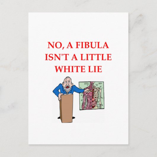 スモールのジョーク ポストカード (正面)