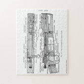 スモールアームズスプリングフィールドカットウェイパズル ジグソーパズル (縦)