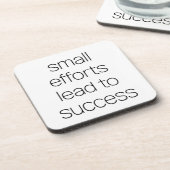 スモールエフォート懸命プラスチックコースター コースター (左側)