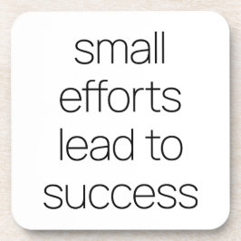 スモールエフォート懸命プラスチックコースター コースター