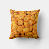 スモールオレンジ秋ハーベストカボチャ クッション (裏面)