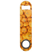 スモールオレンジ秋ハーベストカボチャ スピード栓抜き (裏面)