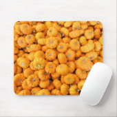 スモールオレンジ秋ハーベストカボチャ マウスパッド (マウス)