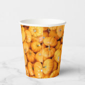 スモールオレンジ秋ハーベストカボチャ 紙コップ (右)
