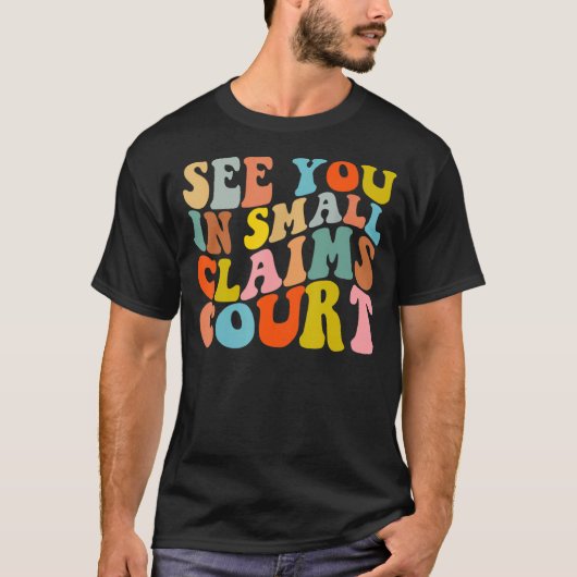 スモールクレームコートでお会い Tシャツ (正面)