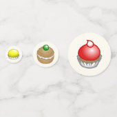 スモールケーキ誕生日 コンフェッティ (裏面)