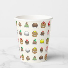 スモールケーキ誕生日 紙コップ