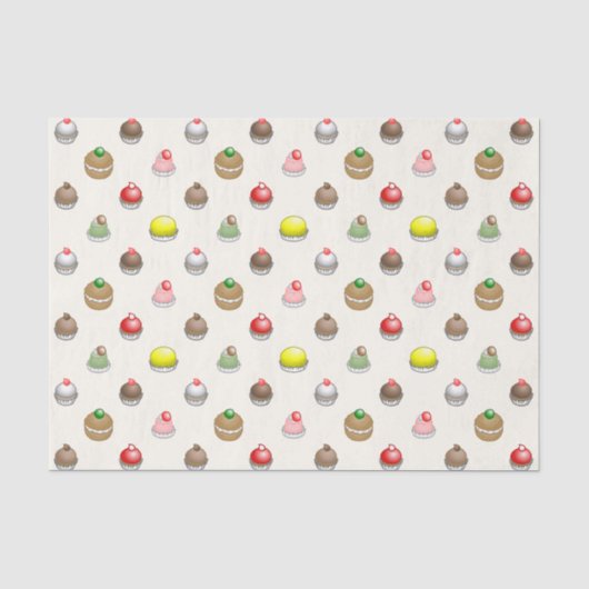 スモールケーキ パターン 薄葉紙 (正面)