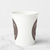 スモールコーヒーショップコテージ 紙コップ (左)