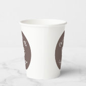 スモールコーヒーショップコテージ 紙コップ (右)