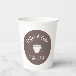 スモールコーヒーショップコテージ 紙コップ