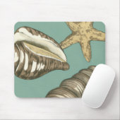 スモールシェルトリオオンティール(緑がかった色) マウスパッド (マウス)