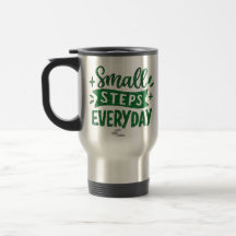 スモールステップを毎日 Inspirational マグ