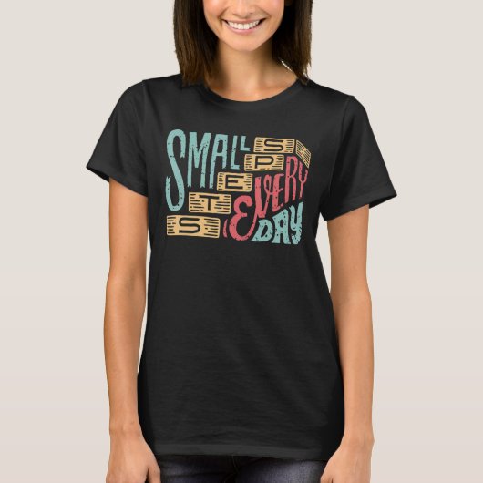 スモールステップデイリーアパレル Tシャツ (正面)
