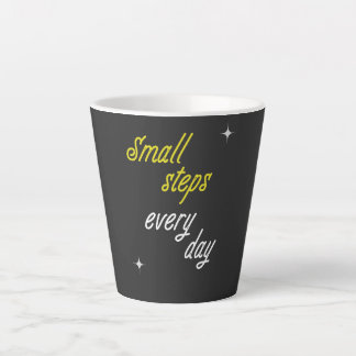 スモールステップTシャツ カフェラテマグ