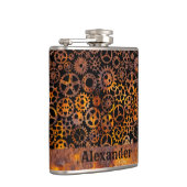 スモールステームパンクカラフルラスティギア名前をカスタムする フラスク (右)