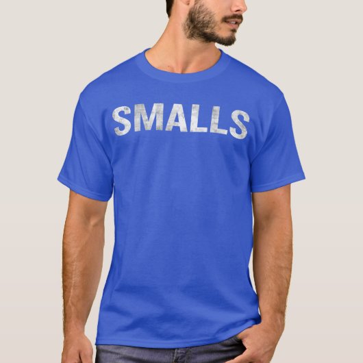 スモールズ、僕を殺す気かって英語の面白い引用句 レディース Tシャツ (正面)