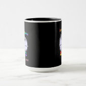 スモールタウンの背の高い木々と誇り高き喜び コーヒーマグ マグカップ (中央)
