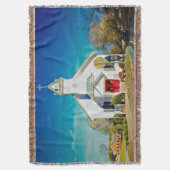 スモールタウンチャーチブランケット スローブランケット (正面縦)