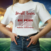 スモールタウンビッグプライドアーバナヒルクライマーズTシャツ Tシャツ