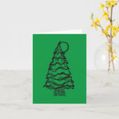 スモールツリームーンハグスケッチ&ポエムカード カード (黄色い花)