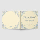 スモールバターイエローコースト結婚アズゲストブック ゲストブック (全面)