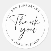 スモールビジネスのお客様に感謝エレガント»