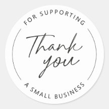 スモールビジネスのお客様に感謝エレガント»