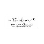 スモールビジネスのお客様に感謝 ラバースタンプ (インプリント)