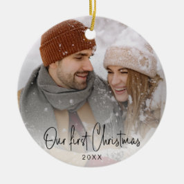 スモールビジネスのお客様への贈り物「デルの初めてのクリスマス」 セラミックオーナメント