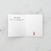 スモールビジネスのお買い物 ノートカード (内部)