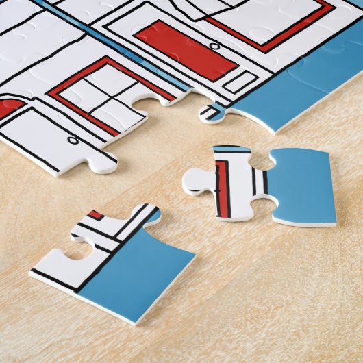 スモールビジネスの土曜日 ジグソーパズル (側面)